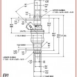 Injector - EV1 Dimensions